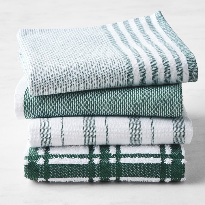 Williams Sonoma Super-Absorbent Multi-Pack Towels, Set of 4