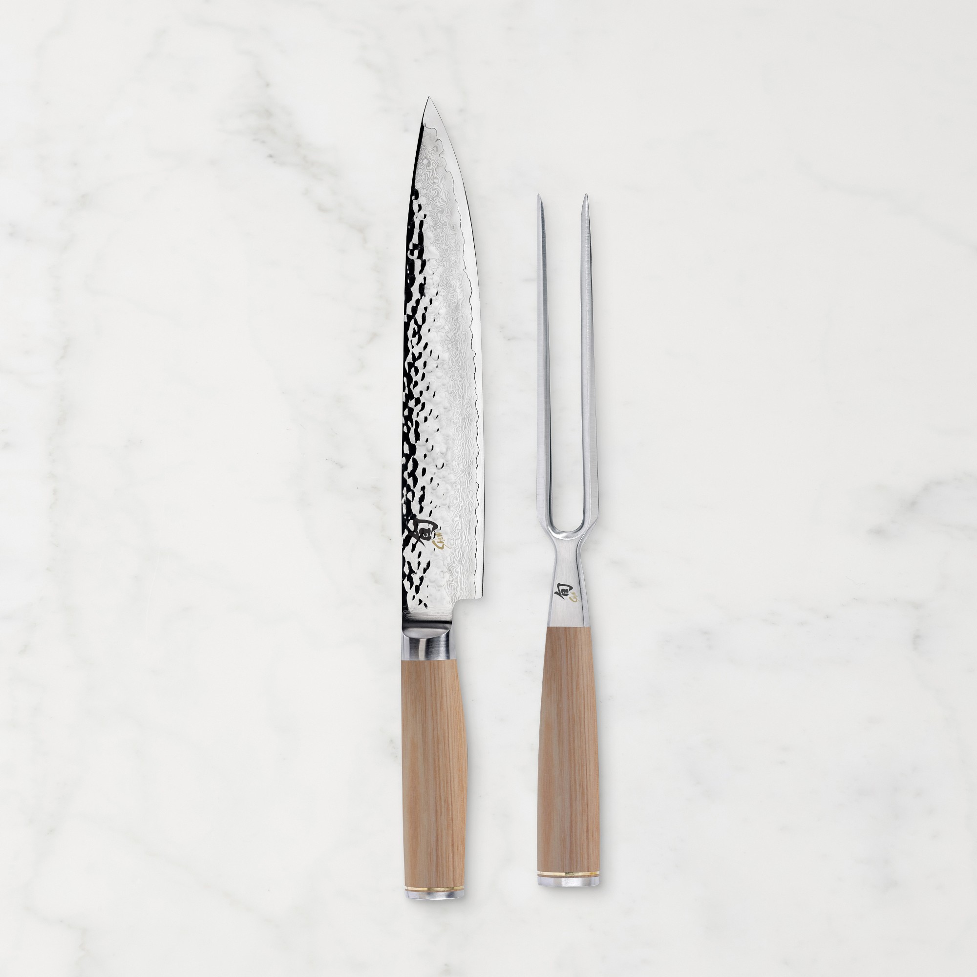 Shun Premier Blonde Carving Knives, Set of 2