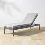Pasadena Outdoor Metal and Rope Chaise