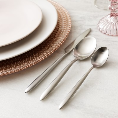 Fortessa Velo Silverware Set Williams Sonoma