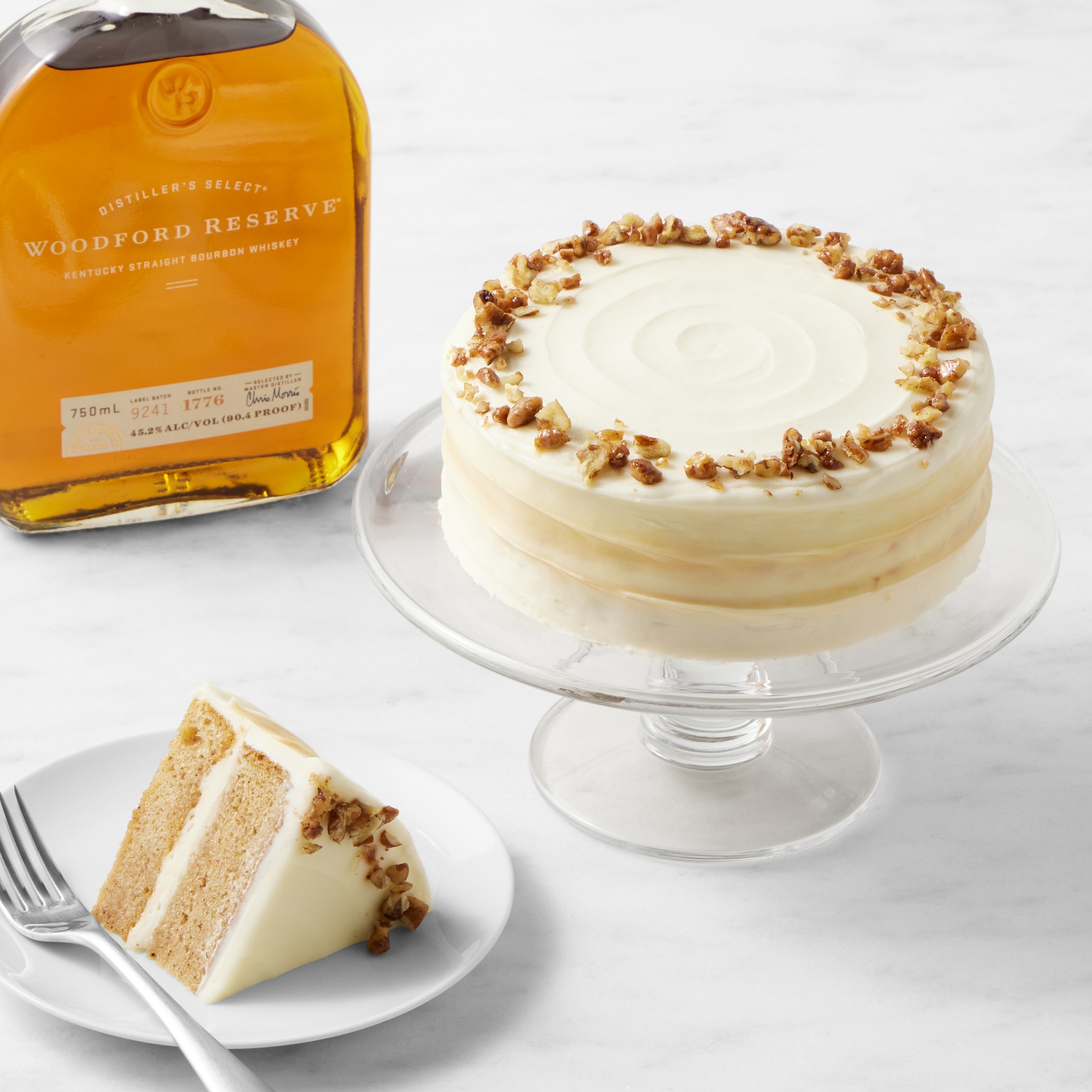 Woodford Reserve x Williams Sonoma Two- Layer Bourbon Spice Cake, Serves 10-12