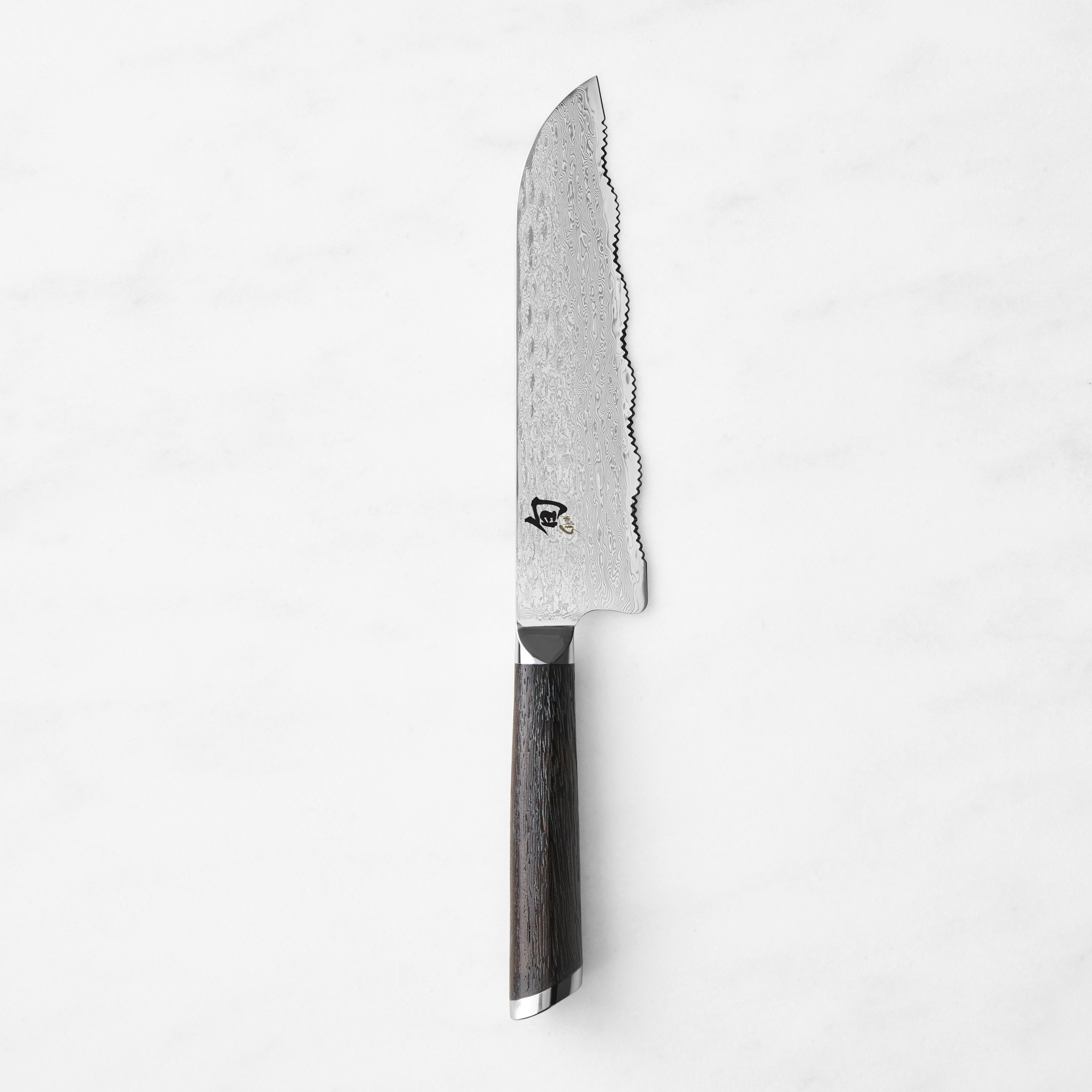 Shun Fuji Serrated Master Utility Knife, 7"