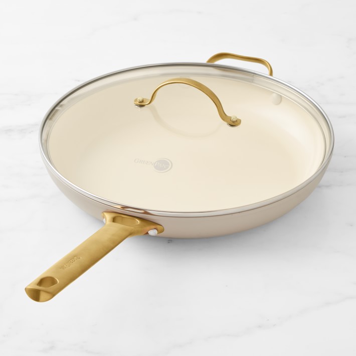 GreenPan™ Reserve Ceramic Nonstick Covered Fry Pan - Taupe