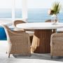 Balboa Round Concrete Dining Table &amp; Manchester Dining Chairs