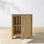 Larnaca Outdoor Teak Kitchen Single Door Cabinet