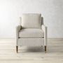 Clark Striped Occasional Chair