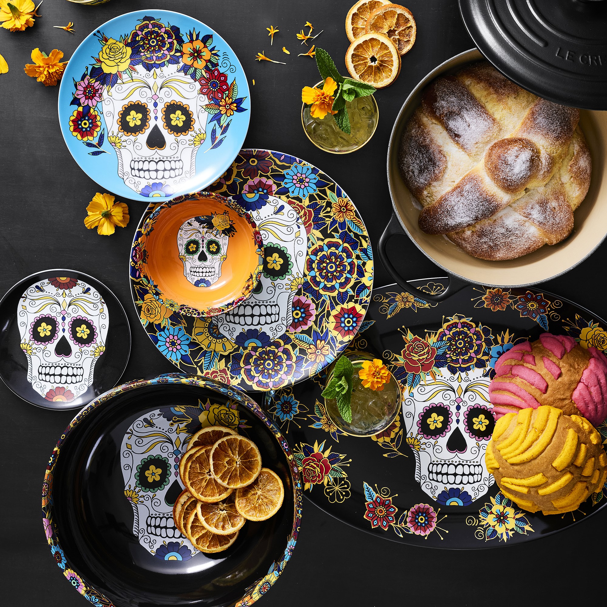 Day of the Dead Dinnerware Collection