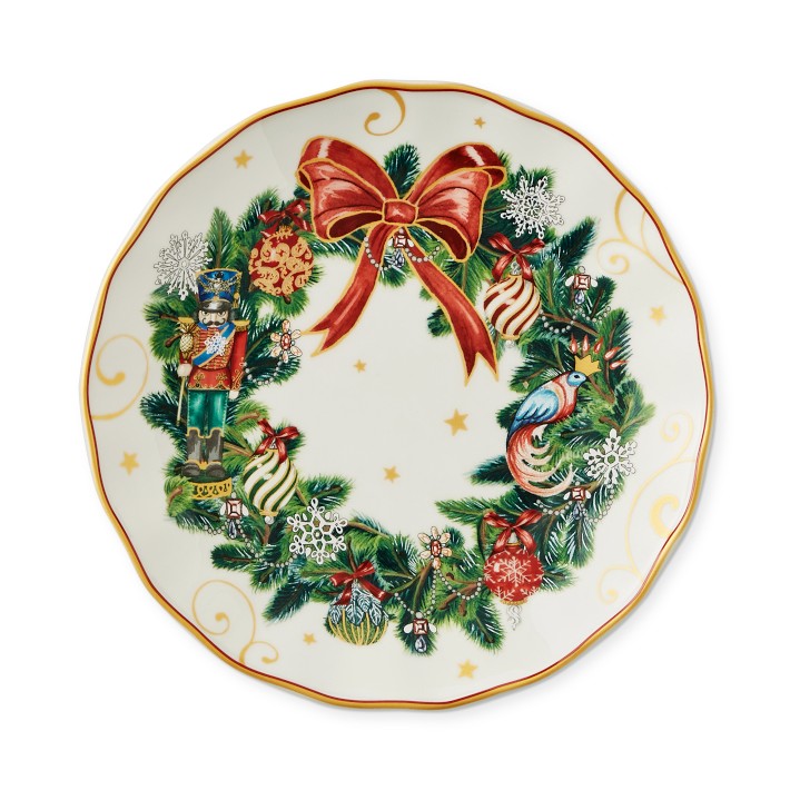 'Twas the Night Before Christmas Salad Plates