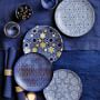Blue Mosaic Dinnerware Collection