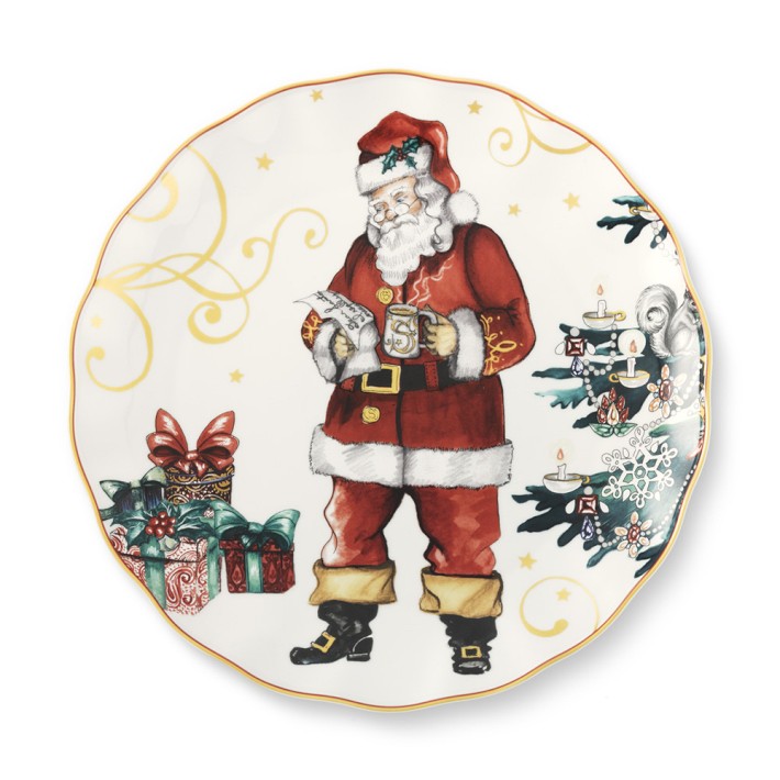 'Twas the Night Before Christmas Santa's List Platter