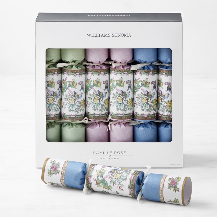 Famille Rose Crackers, Set of 12 | Williams Sonoma