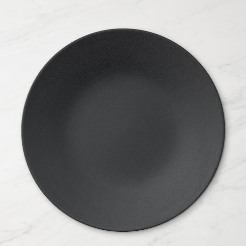 Apilco Reglisse Dinner Plates, Set of 4, Black