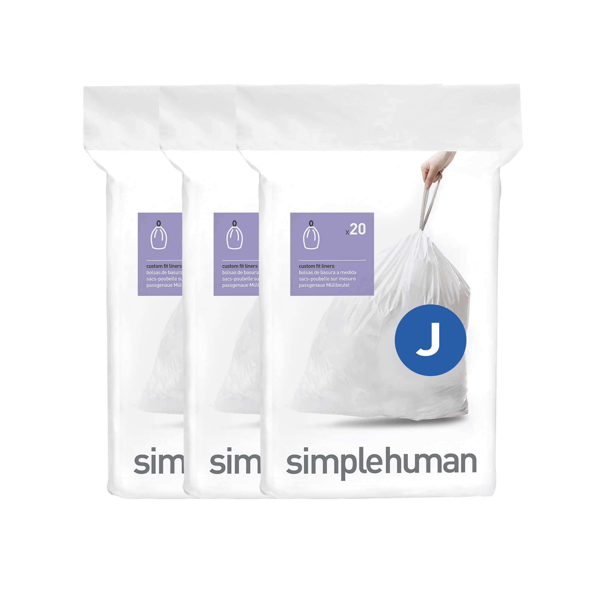 simplehuman™ (J) Custom Fit Liners