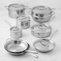Williams Sonoma Thermo-Clad&#8482; Stainless-Steel 15-Piece Cookware Set