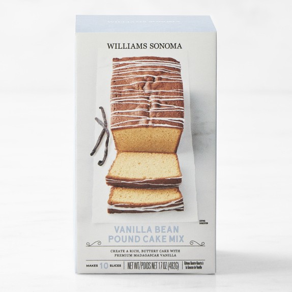 Williams Sonoma Vanilla Bean Pound Cake Mix Williams Sonoma