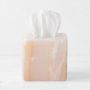 AERIN Pink Onyx Tissue Box Cover