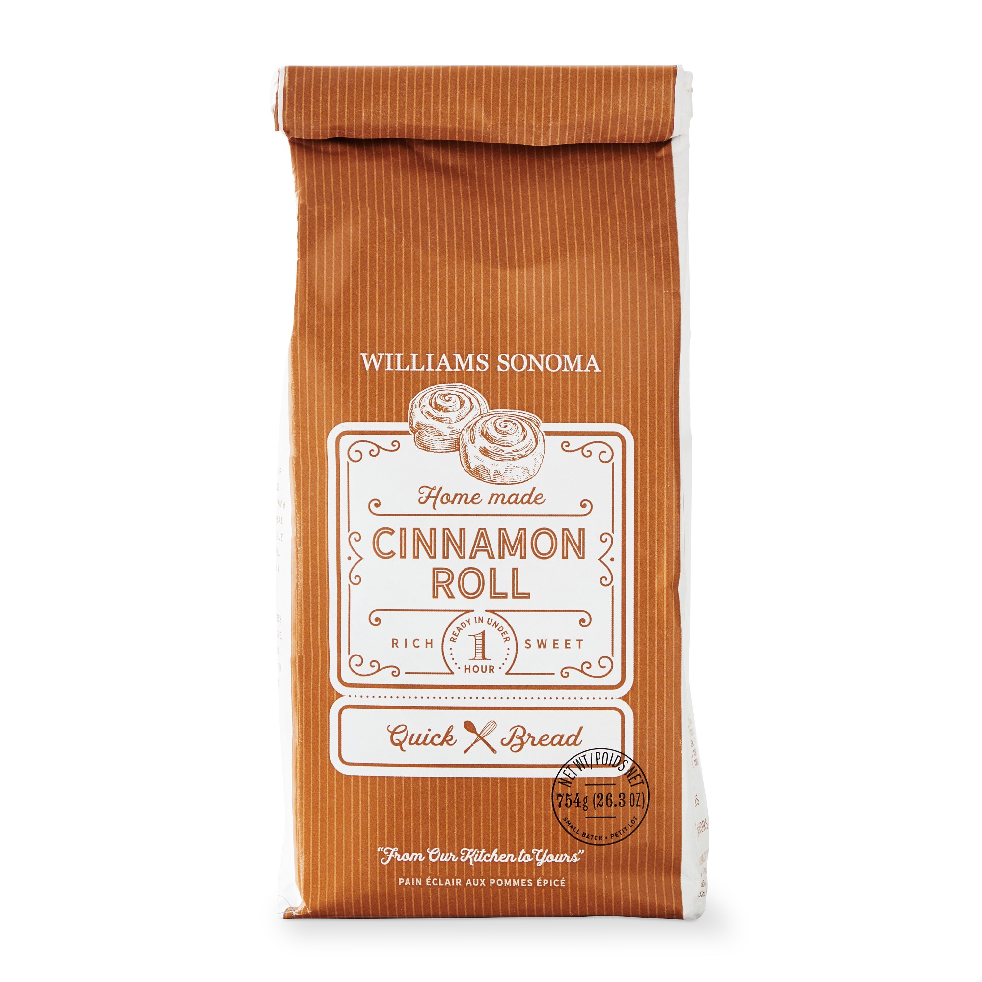 Williams Sonoma Quick Bread Mix, Cinnamon Roll