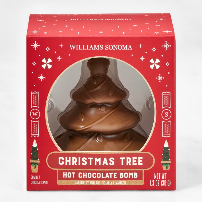 Williams Sonoma Christmas Tree Hot Chocolate Bomb