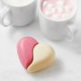 Williams Sonoma Heart Hot Chocolate Bomb for Two