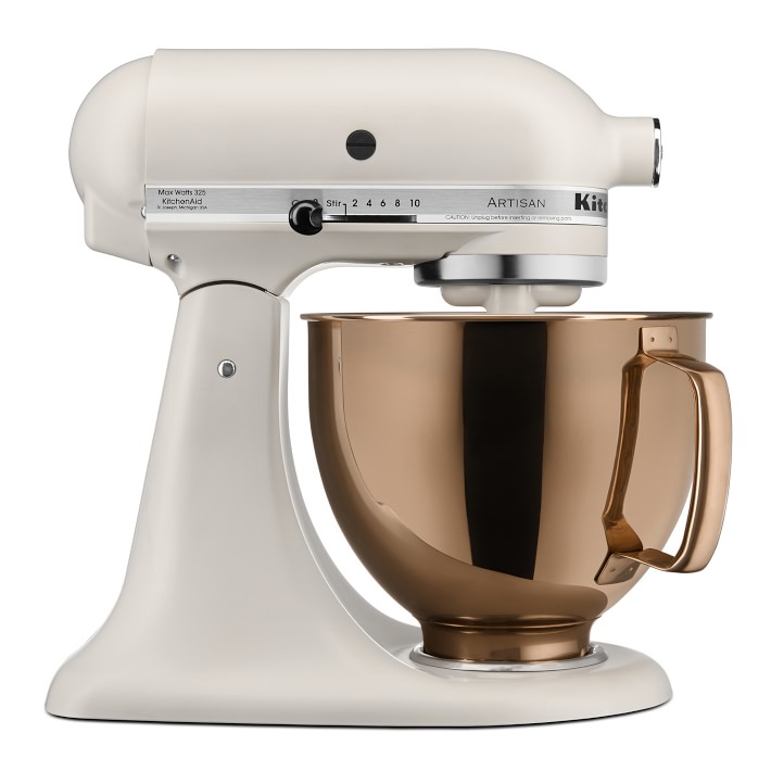 Hammered copper store kitchenaid mixer