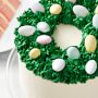 Easter Egg Wreath Four-Layer Strawberry and Lemon Cake, Serves 8-10