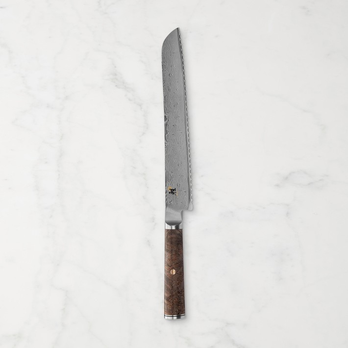 Miyabi Black Bread Knife, 9 1/2&quot;