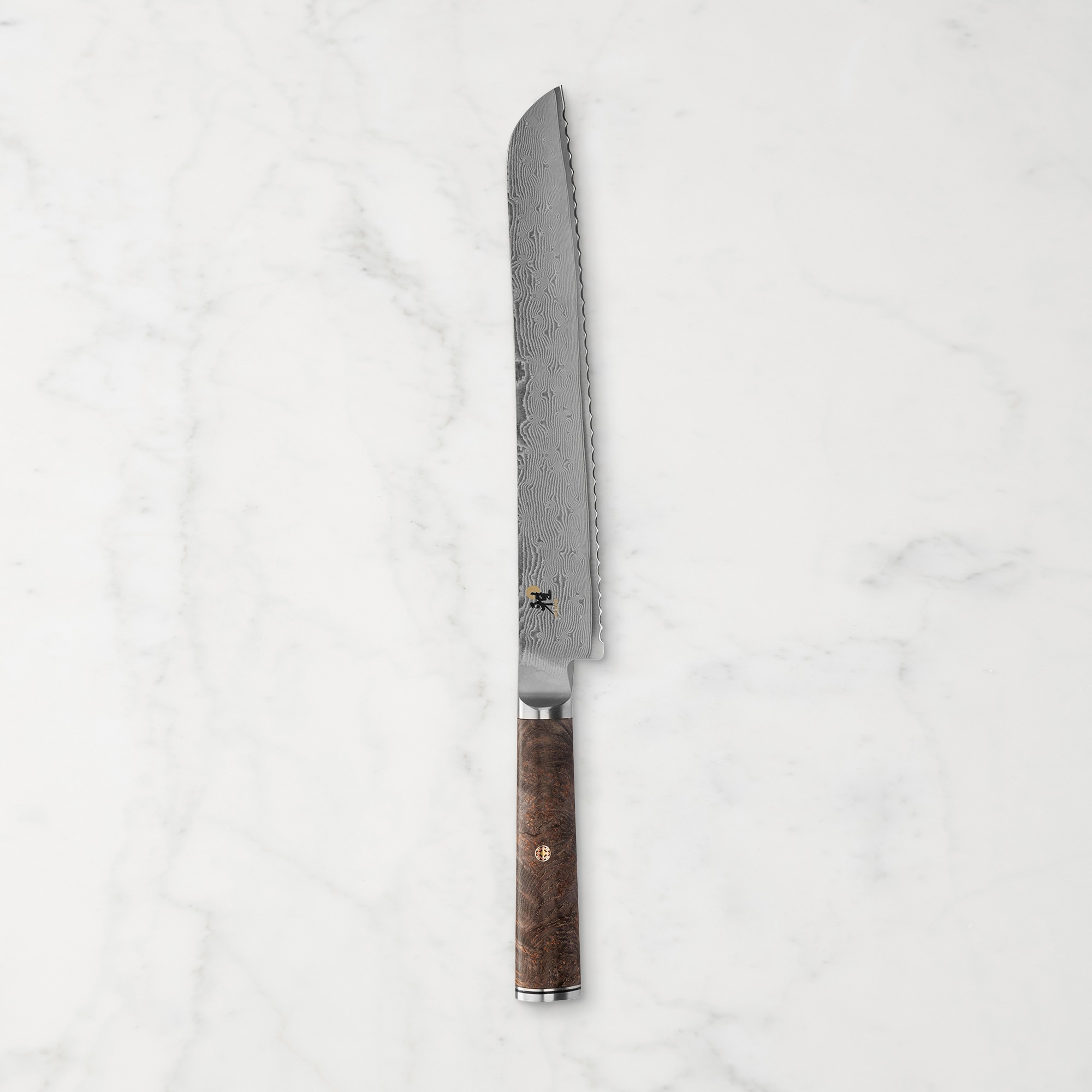 Miyabi Black Bread Knife, 9 1/2"