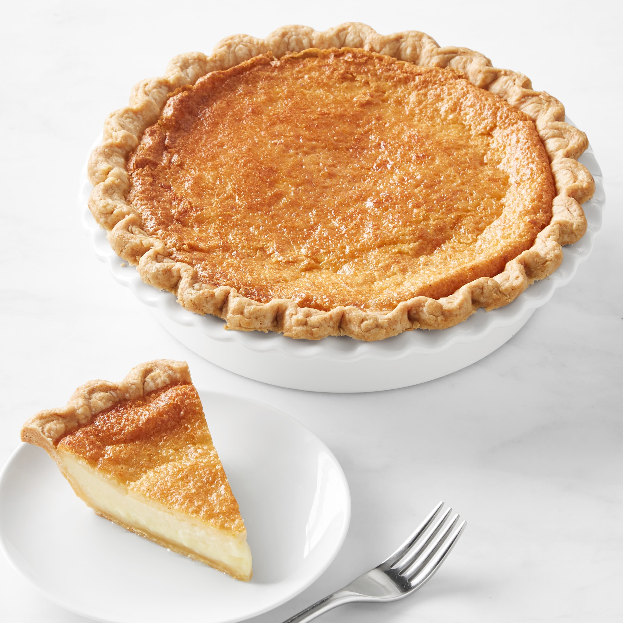 Southern Baked Buttermilk Pie, Serves 8-12