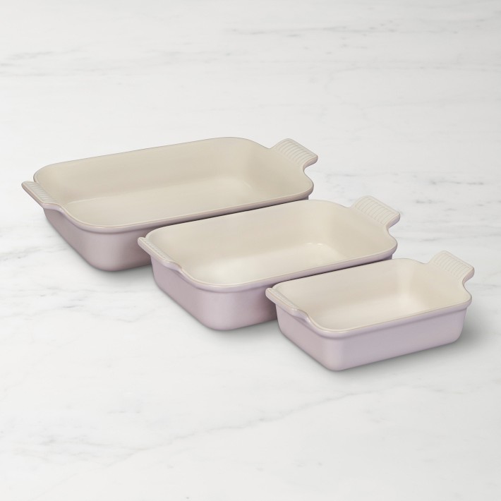 Le Creuset Heritage Open Rectangular Dishes, Set of 3