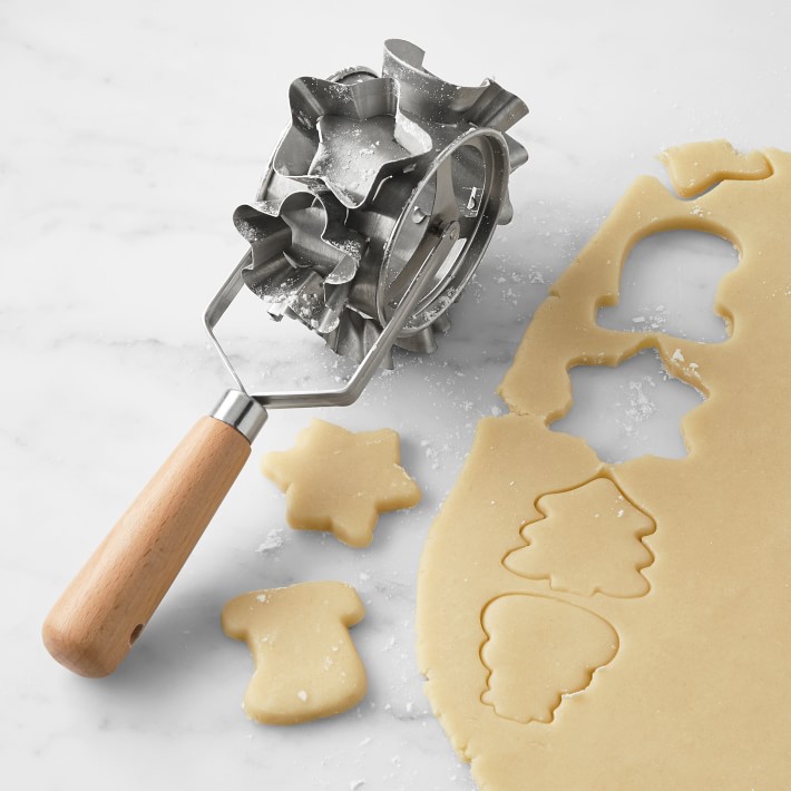 Williams Sonoma Holiday Rolling Cookie Cutter