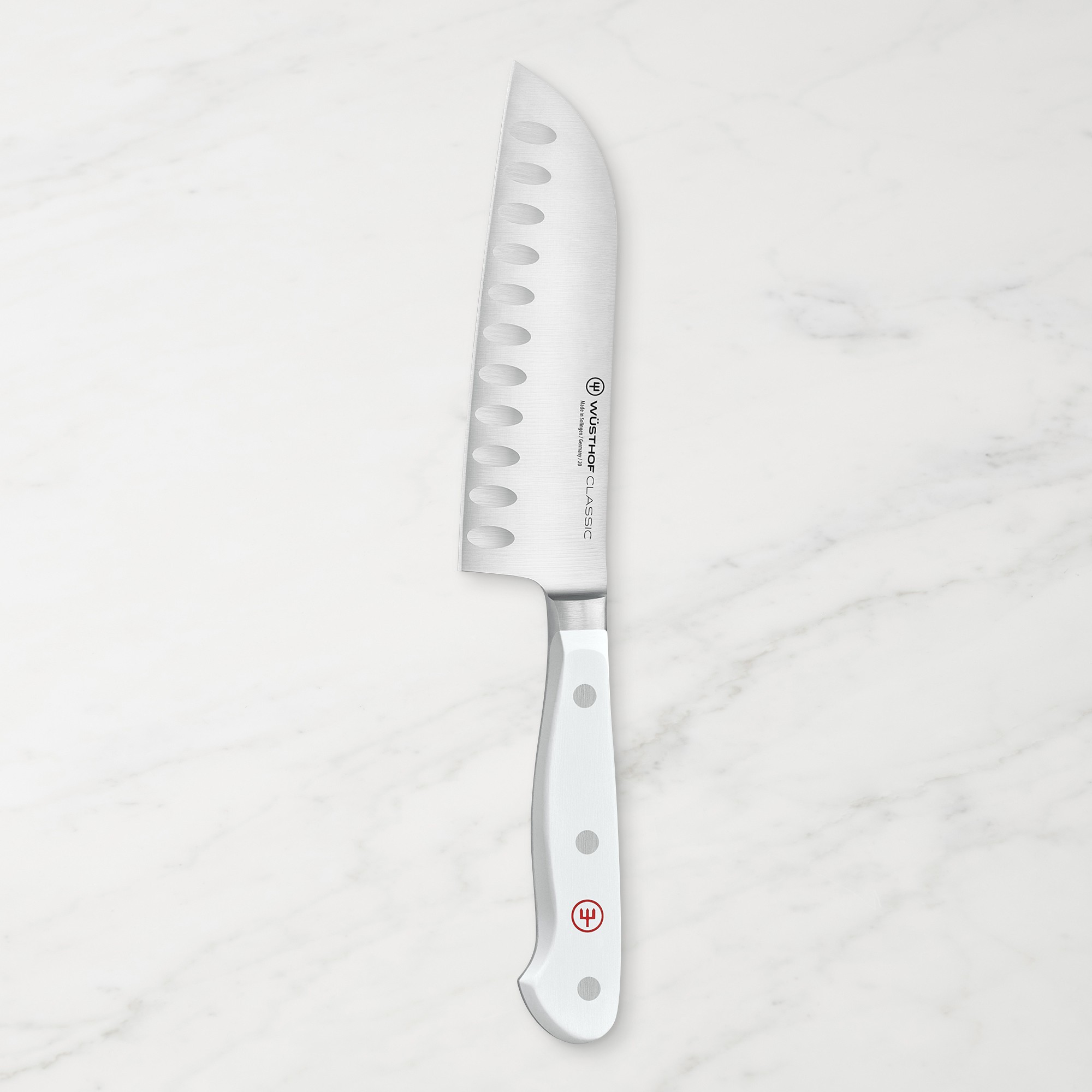 Wüsthof Classic White Santoku Knife