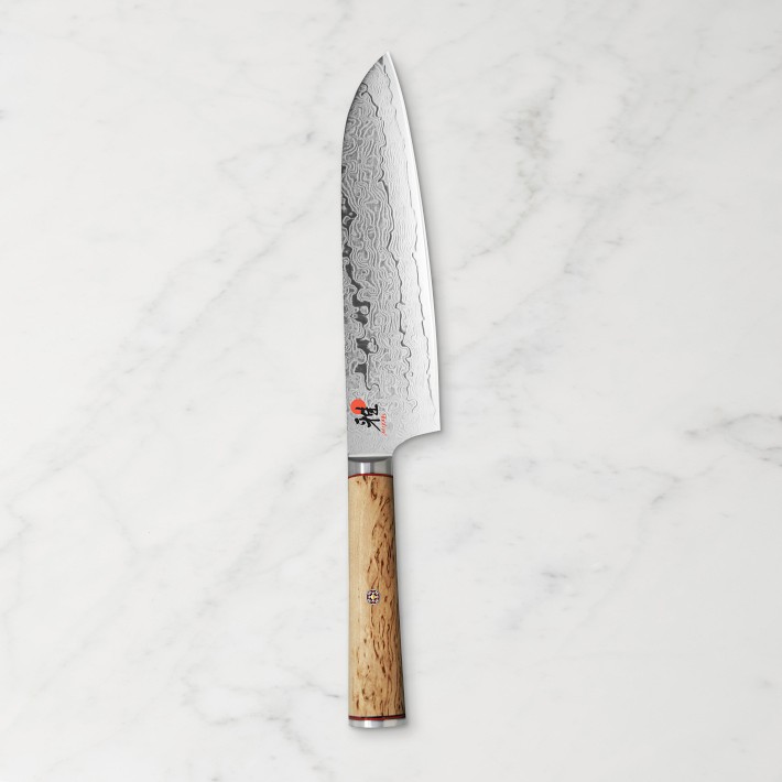 Miyabi Birchwood Santoku Knife, 7