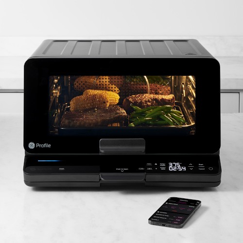 GE Profile Smart Oven with No Preheat, Black
