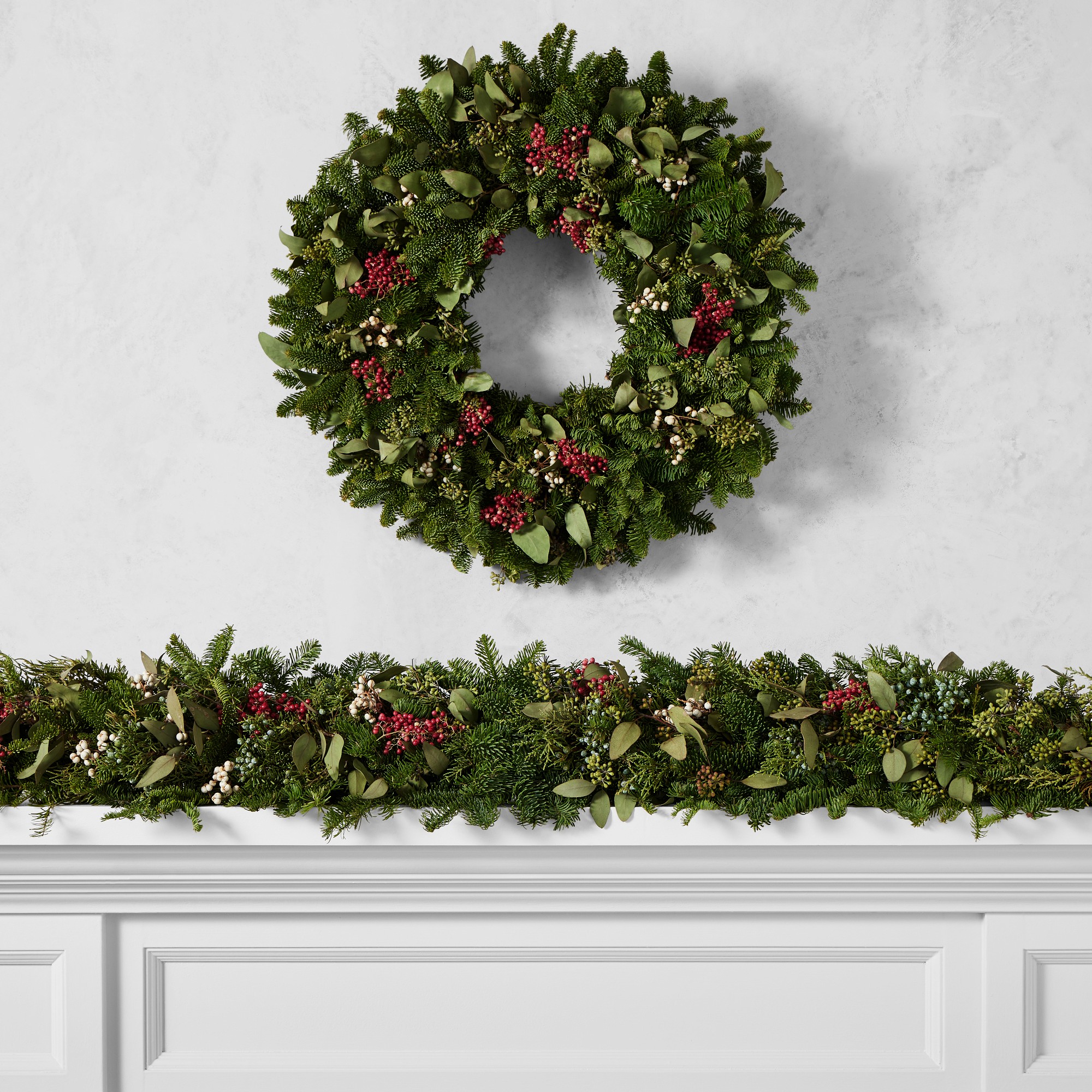 Triple Berry Garland