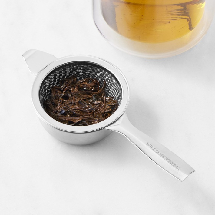 Williams Sonoma Tea Strainer with Drip Bowl Williams Sonoma
