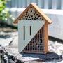 Pollination Palace 3 Compartment Wooden House for Bees, Butterflies, Ladybugs, &amp; Insects