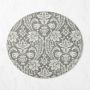 Italian Leather Coated Damask Placemat