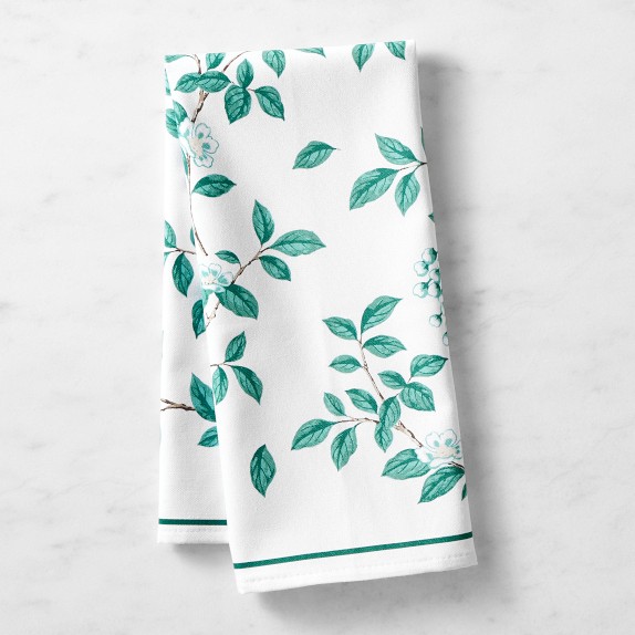 Fortnum & Mason Camellia Cotton Tea Towel Williams Sonoma