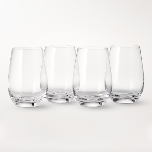 Open Kitchen by Williams Sonoma Stemless White Wine Glasses, Set of 4