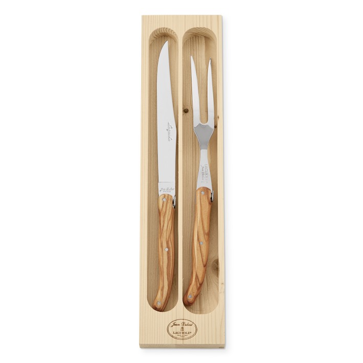 Jean Dubost Laguiole Knife Carving Knives, Set of 2