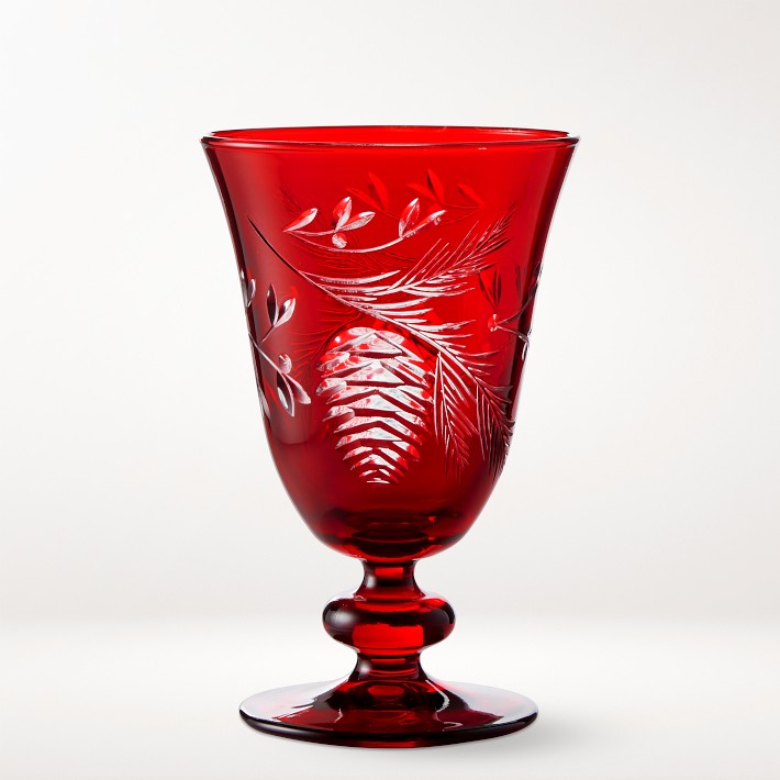 Pinecone Cut Goblets