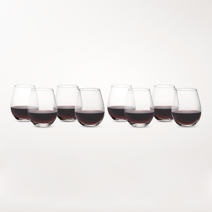 Williams Sonoma Reserve Red Wine Tumblers, Buy 6-Get 8 Set