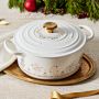 Le Creuset 12 Days of Christmas Enameled Cast Iron Round Oven, 3 1/2-Qt.