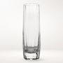 Williams Sonoma Faceted Stemless Flute Glasses