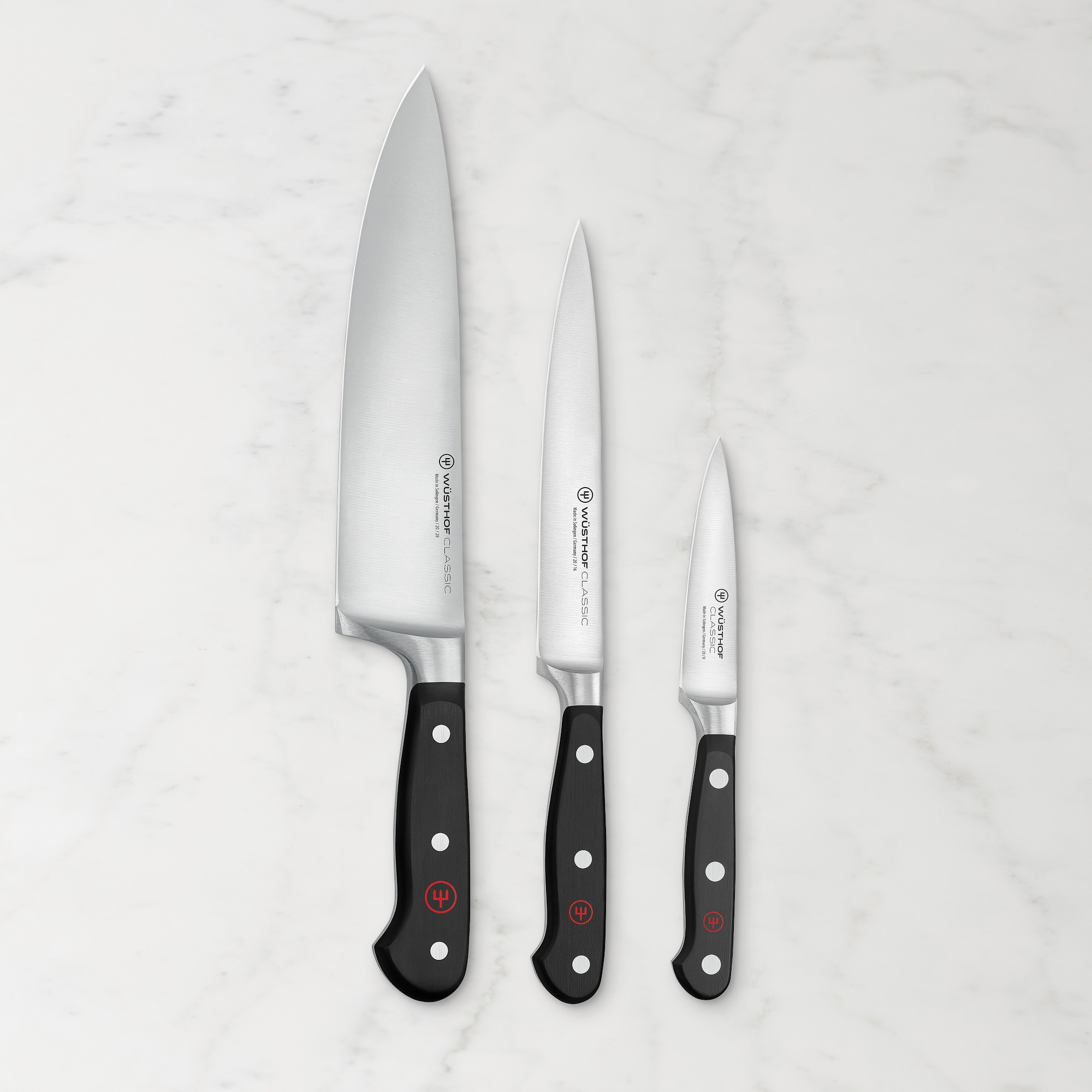 Wüsthof Classic Starter Knives, Set of 3