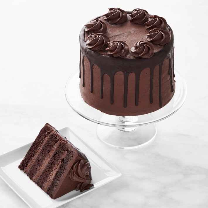 Four-Layer Chocolate Cake, Serves 8-10