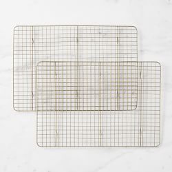 Williams Sonoma Goldtouch® Nonstick Half Sheet Cooling Rack, Set of 2