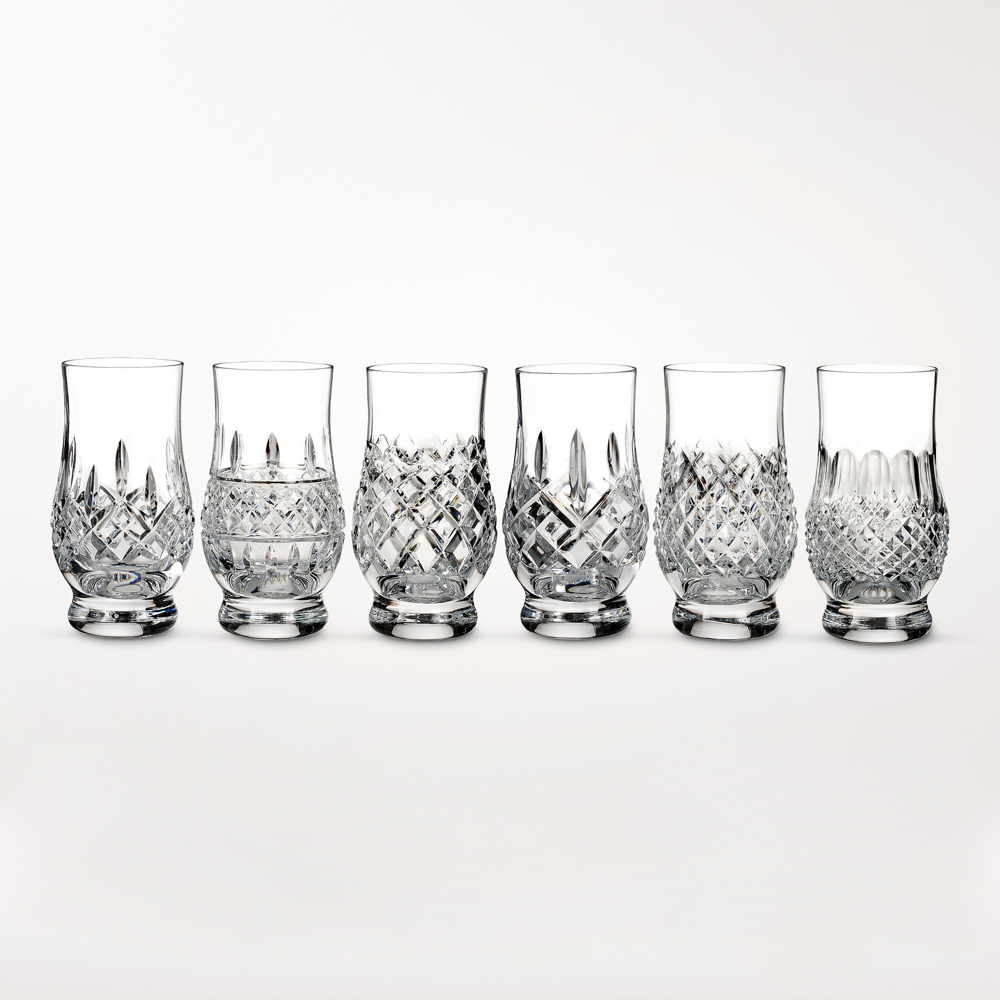 Waterford Lismore Connoisseur Heritage Footed Tumblers, Set of 6