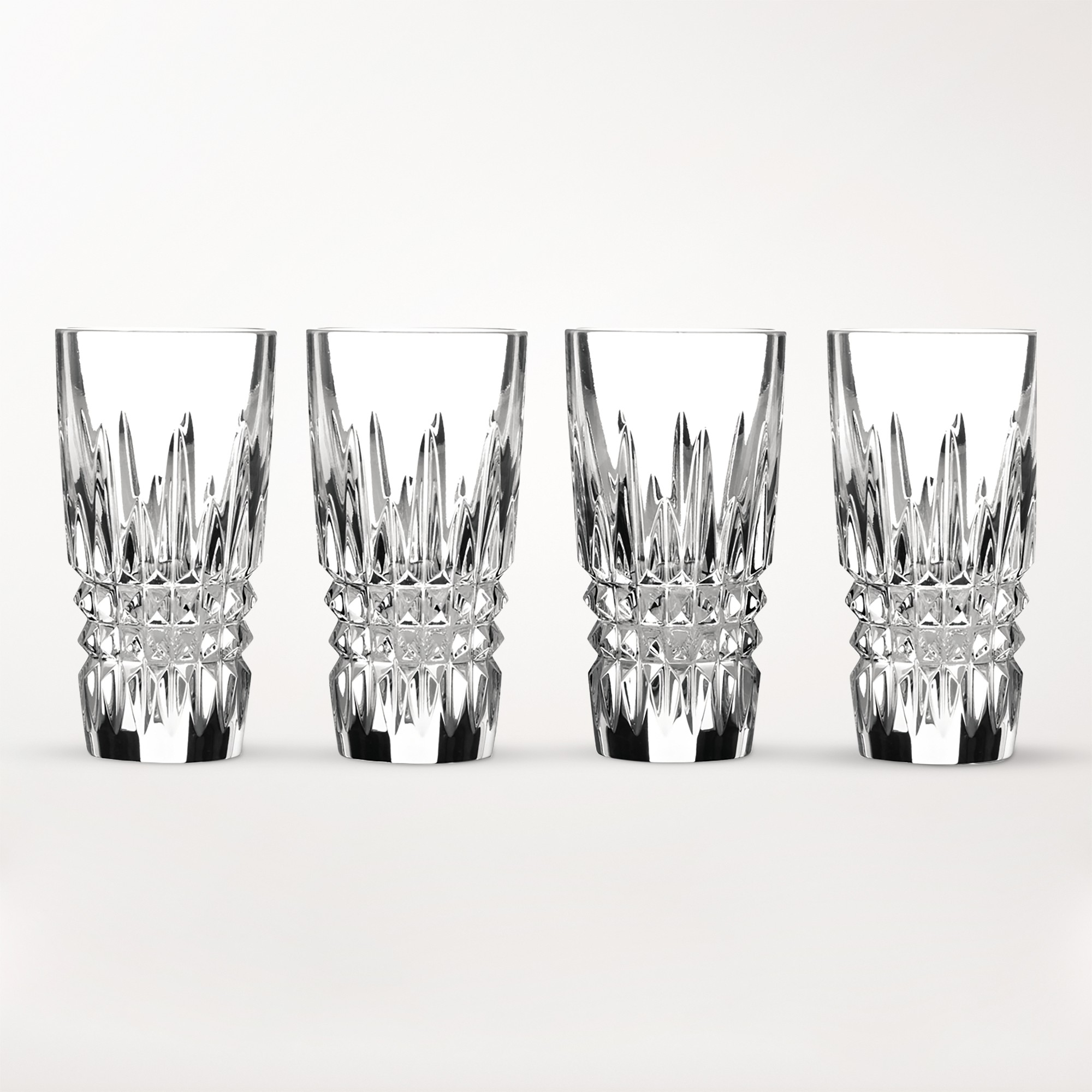 Waterford Lismore Diamond Shot Glasses, Set of 4