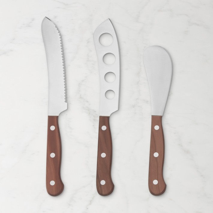 W&#252;sthof Plum Charcuterie &amp; Cheese Knives, Set of 3